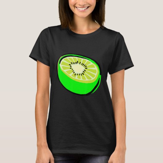 Kiwi Summer Fruit T-Shirt (Vorderseite)