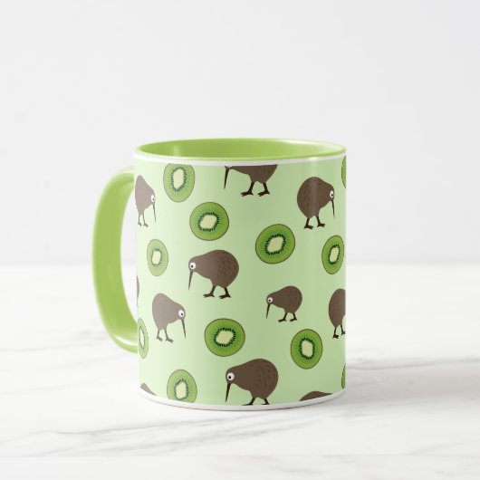 Kiwi Tasse (Vorderseite Links)