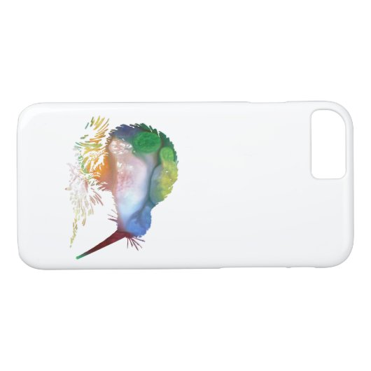 Kiwi-Vogel-Kunst Case-Mate iPhone Hülle (Rückseite (Horizontal))