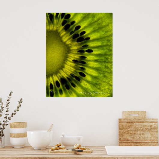 Kiwi Wall Art Poster (Küche)