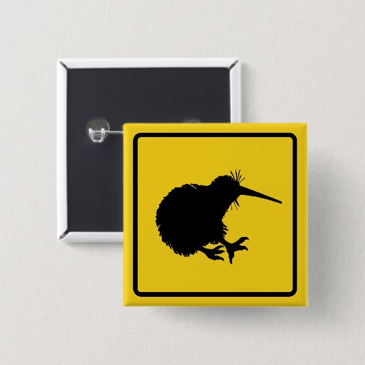 Kiwi Warning Button (Vorne & Hinten)
