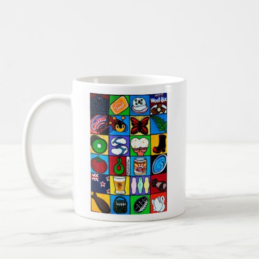 Kiwiana Coffee Tasse (Links)