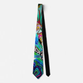 Kiwiana Maori Design Men's Neck Tie Krawatte (Vorderseite)