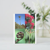 Kiwiana Neuseeland Postkarte (Stehend Vorderseite)