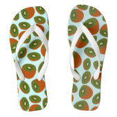 Kiwifruit Pattern Badesandalen (Fußbett)