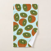 Kiwifruit Pattern Badhandtuch Set (Handtuch)