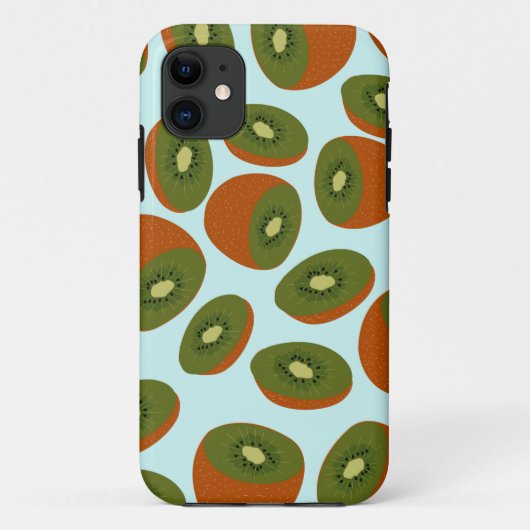 Kiwifruit Pattern Case-Mate iPhone Hülle (Rückseite)