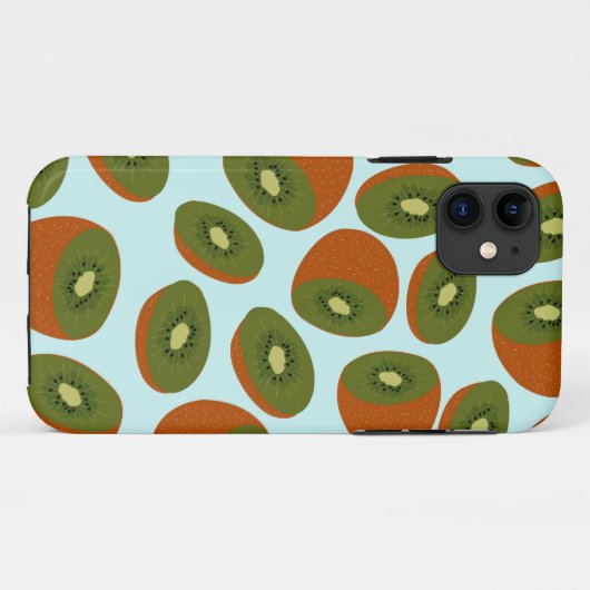 Kiwifruit Pattern Case-Mate iPhone Hülle (Rückseite (Horizontal))
