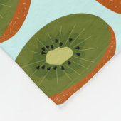 Kiwifruit Pattern Fleecedecke (Ecke)