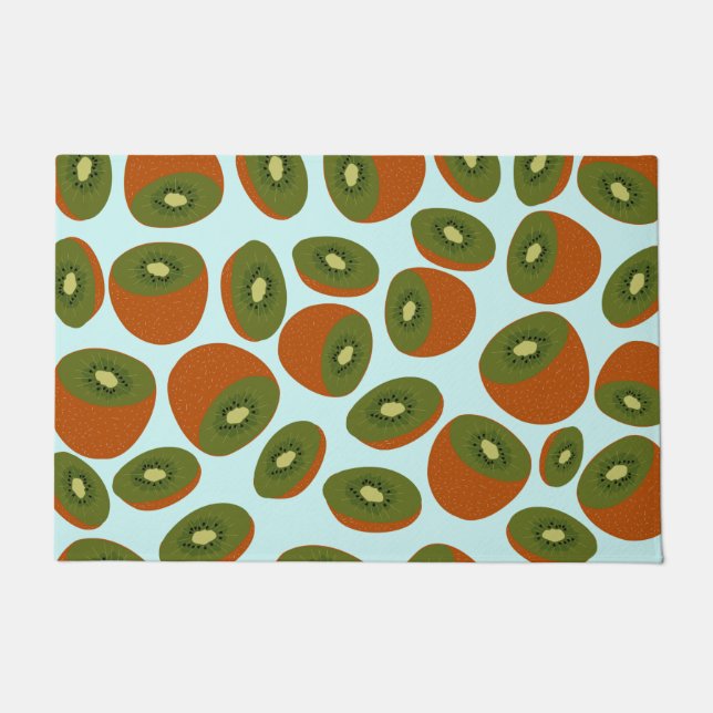Kiwifruit Pattern Fußmatte (Vorderseite)