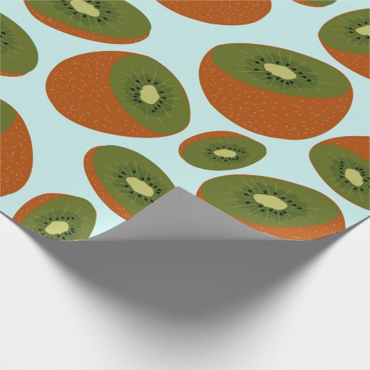 Kiwifruit Pattern Geschenkpapier (Ecke)