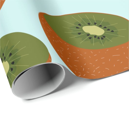 Kiwifruit Pattern Geschenkpapier (Rolleneckpunkt)