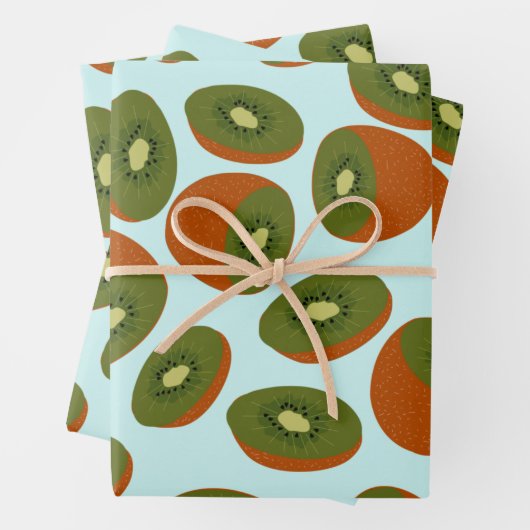 Kiwifruit Pattern Geschenkpapier Set (Beispiel)