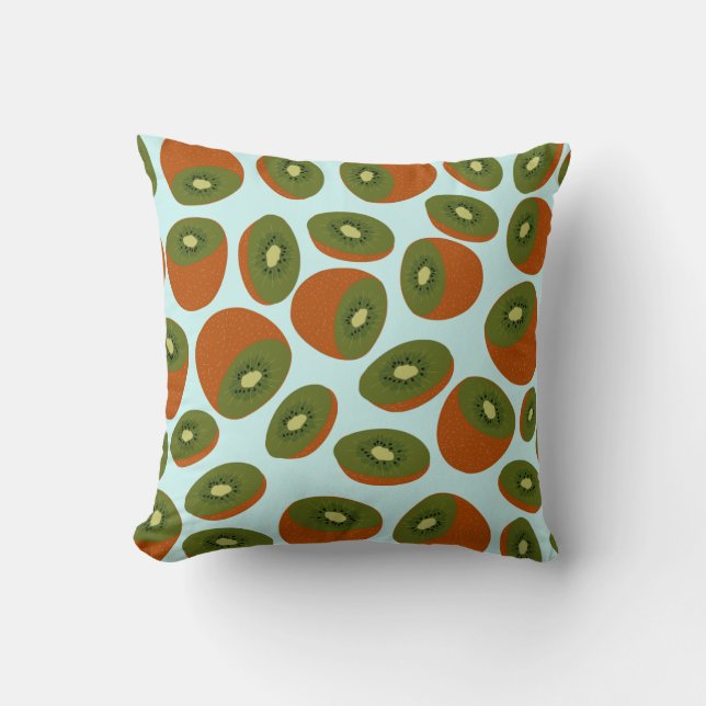 Kiwifruit Pattern Kissen (Vorderseite)