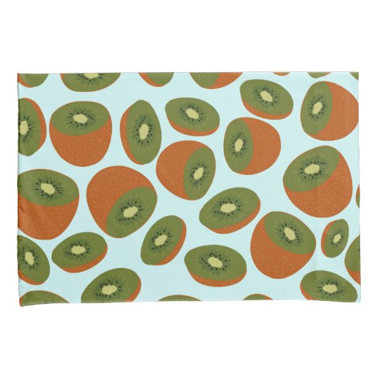 Kiwifruit Pattern Kissenbezug (Vorderseite-Rechts)
