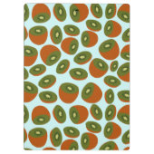 Kiwifruit Pattern Klemmbrett (Rückseite)