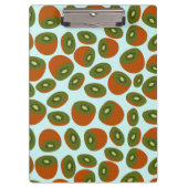 Kiwifruit Pattern Klemmbrett (Vorderseite)