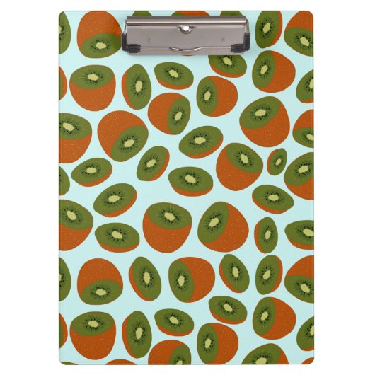 Kiwifruit Pattern Klemmbrett (Vorderseite)