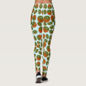 Kiwifruit Pattern Leggings (Rückseite)