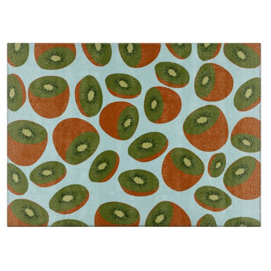 Kiwifruit Pattern Schneidebrett (Vorderseite)
