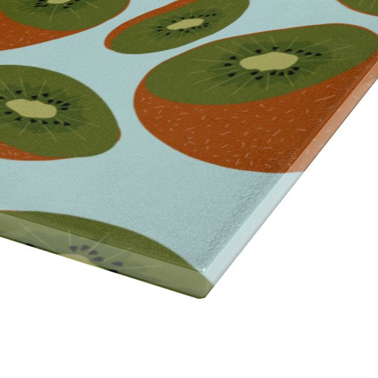 Kiwifruit Pattern Schneidebrett (Ecke)
