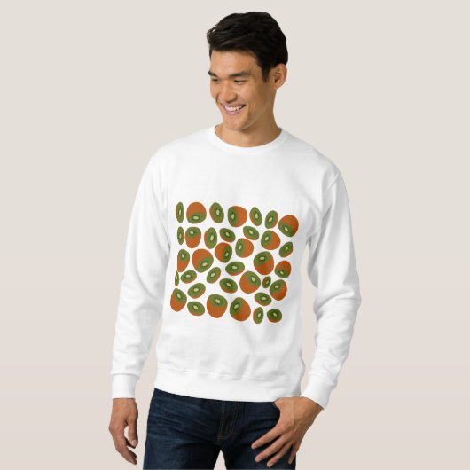 Kiwifruit Pattern Sweatshirt (Vorne ganz)