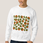 Kiwifruit Pattern Sweatshirt (Vorderseite)
