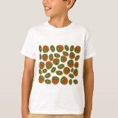 Kiwifruit Pattern T-Shirt (Vorderseite)