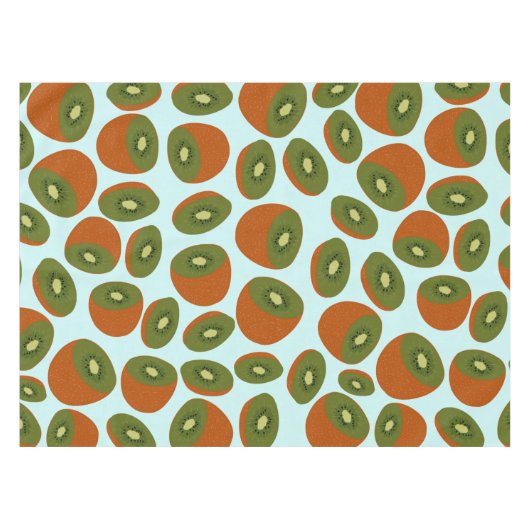 Kiwifruit Pattern Tischdecke (Vorderseite (Horizontal))