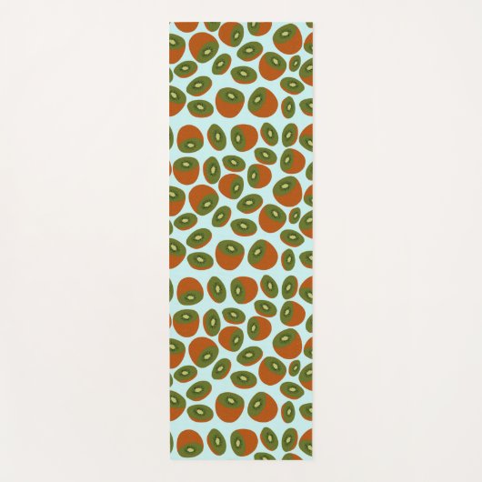 Kiwifruit Pattern Yogamatte (Vorderseite)