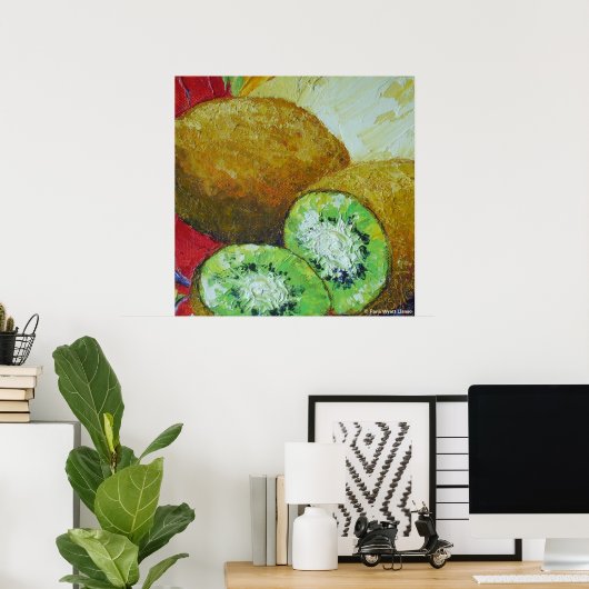 Kiwis Fine Art Poster (Heimbüro)