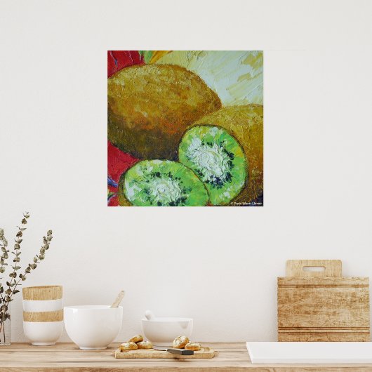 Kiwis Fine Art Poster (Küche)