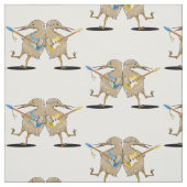 Kiwis Guitar Battle Stoff (Muster)