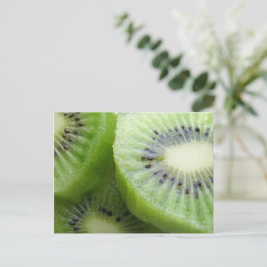 Kiwis Postkarte (Stehend Vorderseite)