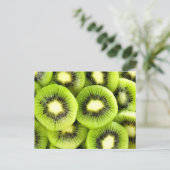 Kiwis Postkarte (Stehend Vorderseite)