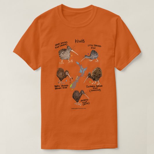 Kiwis T-Shirt (Design vorne)