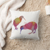 Kiwivögel Kissen (Decke)