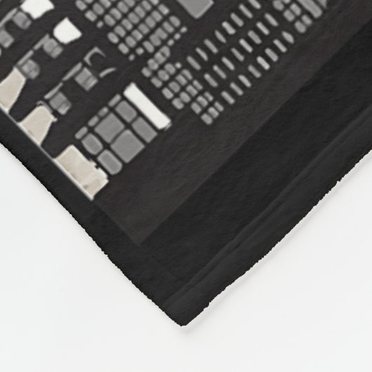 Kiwizilla Lustiger Kiwi Neuseeland-Vogelliebhaber- Fleecedecke (Ecke)