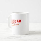 Kix 105,5 FM Tasse (Vorderseite Links)