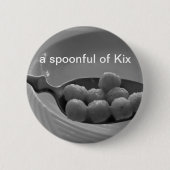 Kix Getreide Button (Vorderseite)