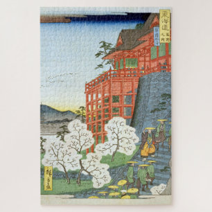Kiyomizu-dera-Tempel, Kyoto, Hiroshige Puzzle