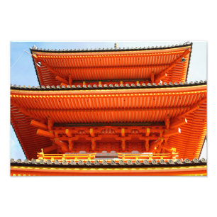 Kiyomizu-dera-Tempel, Kyoto, Japan Fotodruck