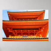 Kiyomizu-dera-Tempel, Kyoto, Japan Poster (Vorne)