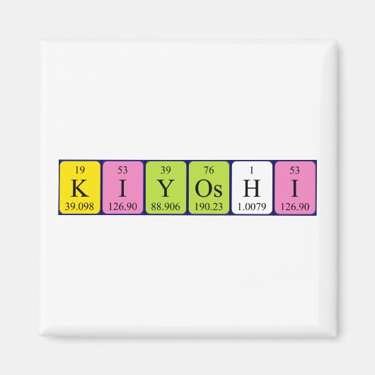 Kiyoshi-Magnet Magnet (Vorne)