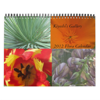 Kiyoshis Galerie-Flora-Kalender 2012 Kalender