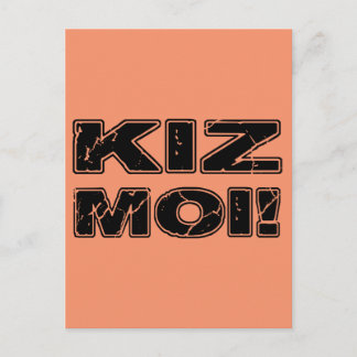 Kiz Moi! Kizomba French Postkarte