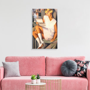 Kizette en Rose Tamara de Lempicka Leinwanddruck