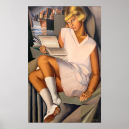 Kizette en Rose | Tamara de Lempicka | Poster