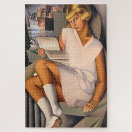 Kizette en Rose | Tamara de Lempicka | Puzzle