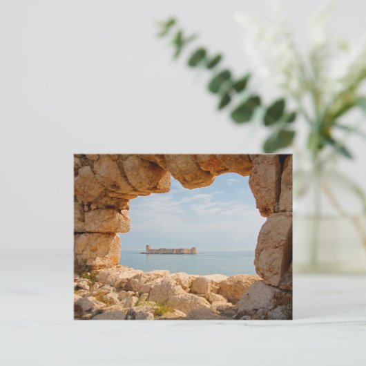 Kizkalesi, Türkei Postkarte (Stehend Vorderseite)